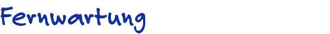 Fernwartung